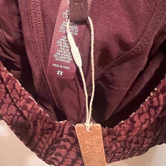 Skims bustier corset top chestnut 2x - Picture 5 of 6